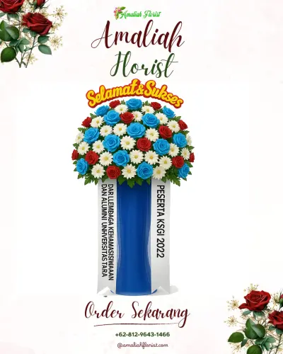 Standing Flower di Claro Hotel Makassar